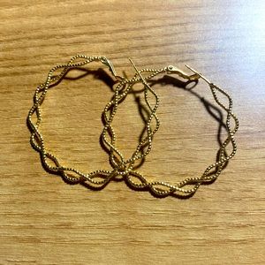 Golden hoops